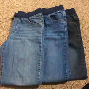 Boys Sz 14 Pull-on Denim Pants